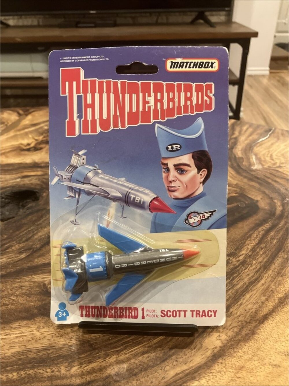 Vintage  Matchbox Thunderbird 1 Pilot Scott Tracy Rocket Ship Diecast